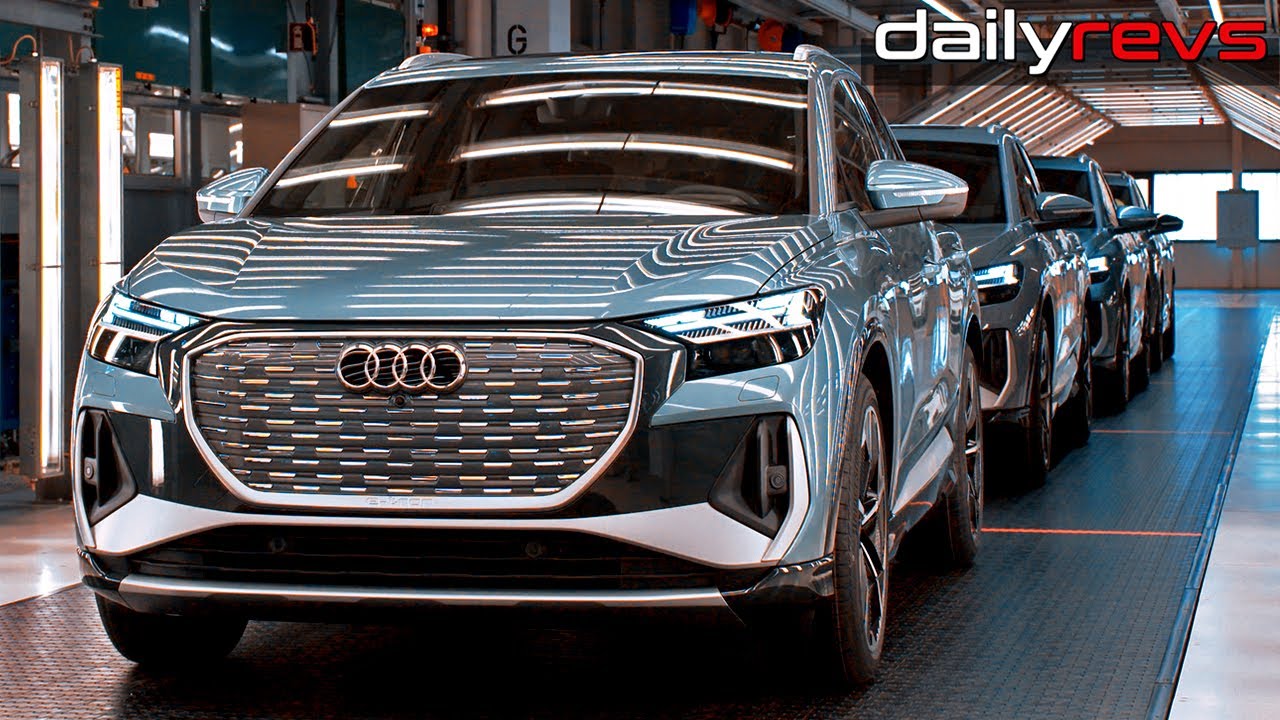 2022 Audi Q4 E-tron | Audi Production Plant | All New Audi Electric SUV | How Is It Made?