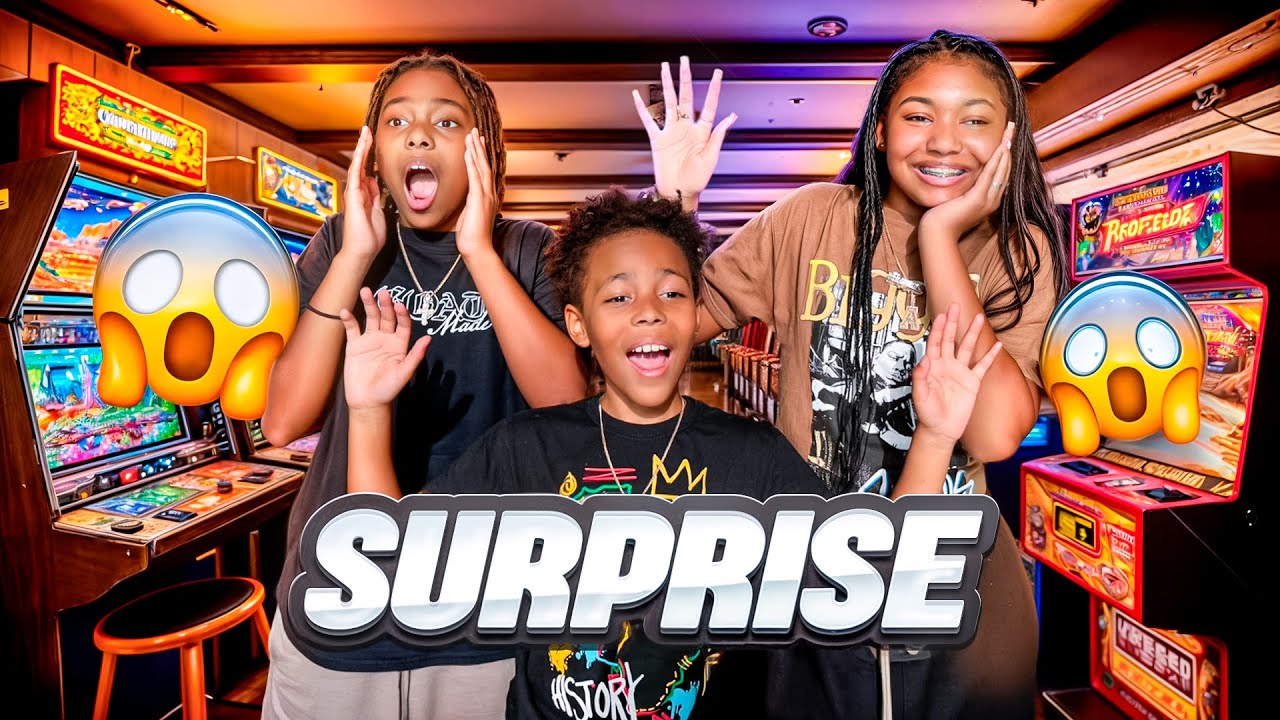 WE SURPRISED THE KIDS WITH THIS BEFORE SCHOOL STARTS 🤩