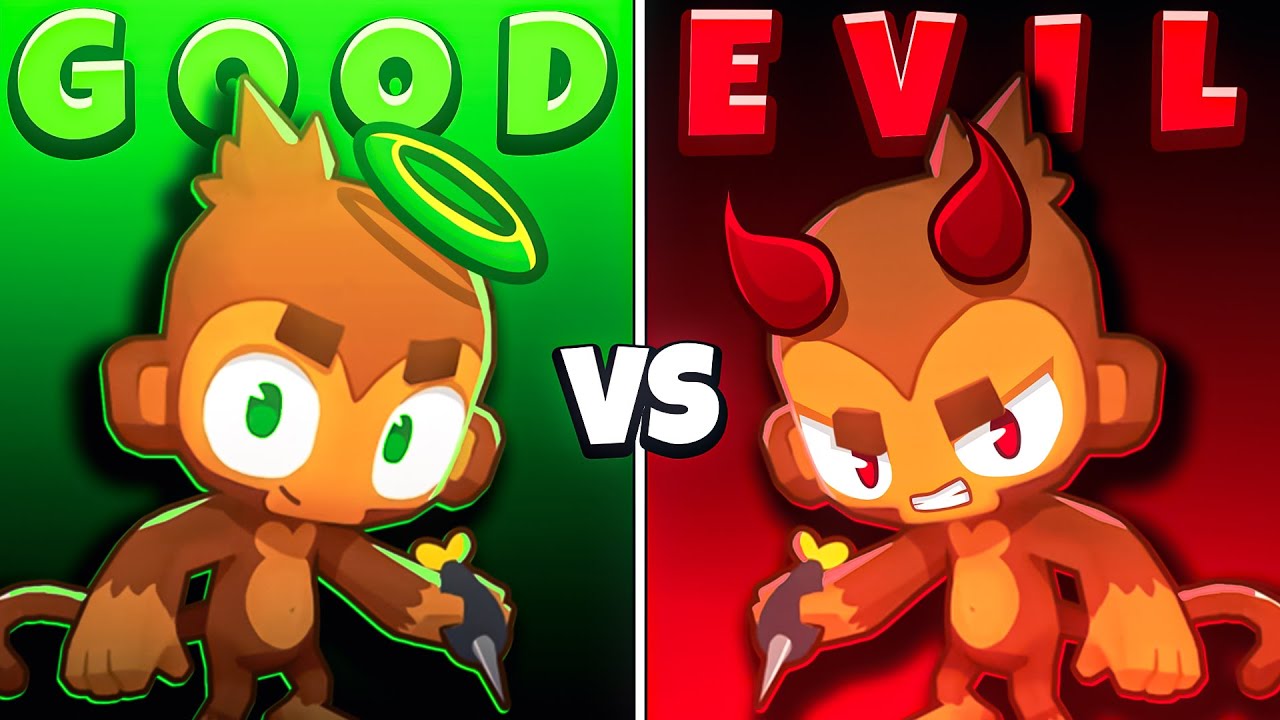 The GOOD vs EVIL Custom Campaign in BTD 6! (Modded)