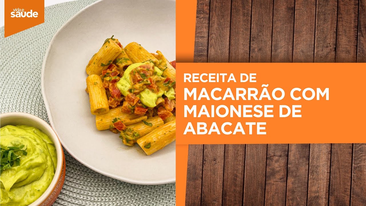 Receita: Macarrão com maionese de abacate (01/01/26)