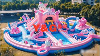 Enter the Portal: Where Gravity Meets Fun in Our Inflatable Theme Park for Sale! 🌌🎪