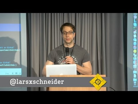 Git Merge • ShowInGitHub XCode Plugin (Lars Schneider)