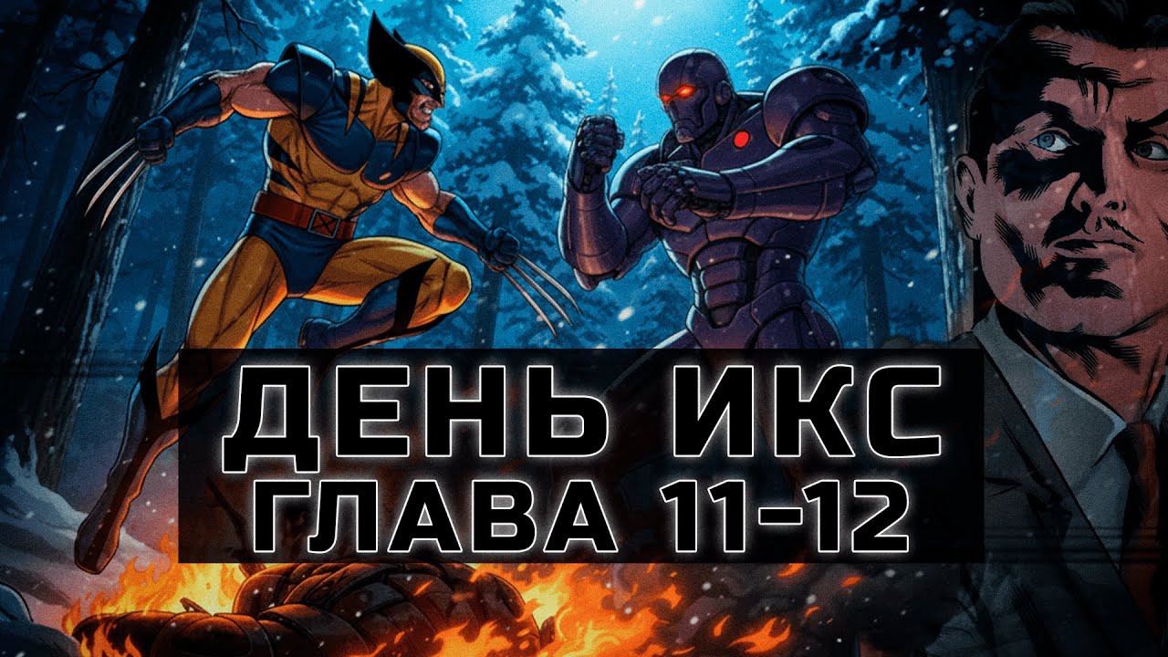 [День Икс #11-12] История Росомахи | Альтернативный Сюжет Наруто