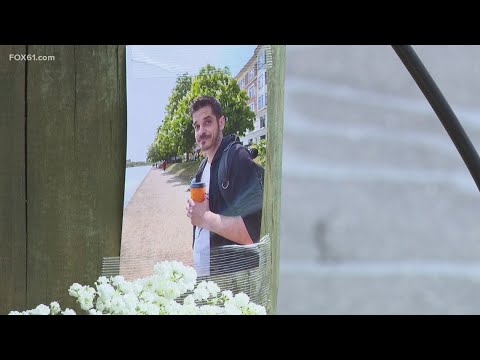 Vigil held for man fatally hit by car in West Hartford - YouTube