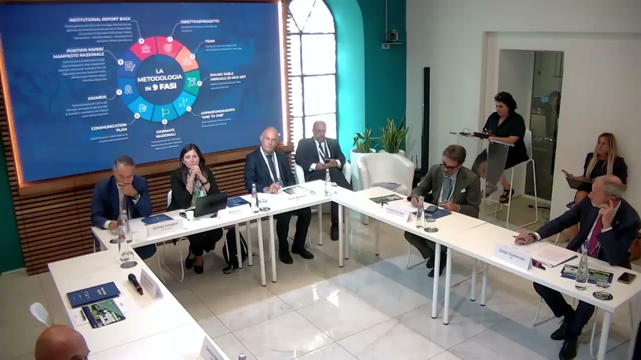Paolo Ricci, Public Relation Manager, CEOforLife - Task Force Italia - 16 Settembre 2025