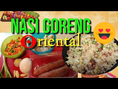 Bahan Dapur Cara membuat Nasi goreng oriental Yang Lezat