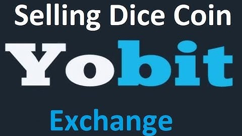 How to sell Dice Coin In Yobit Exchange | Crypto Free Airdrop