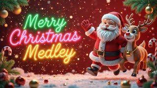 Nonstop Xmas Party Mix 2026 🎄 Disco Christmas Songs Medley