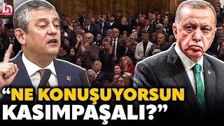 Özgür Özel Kürsüde Konuştu Emekliler Ayakta Alkışladı Erdoğana Demediğini Bırakmadı