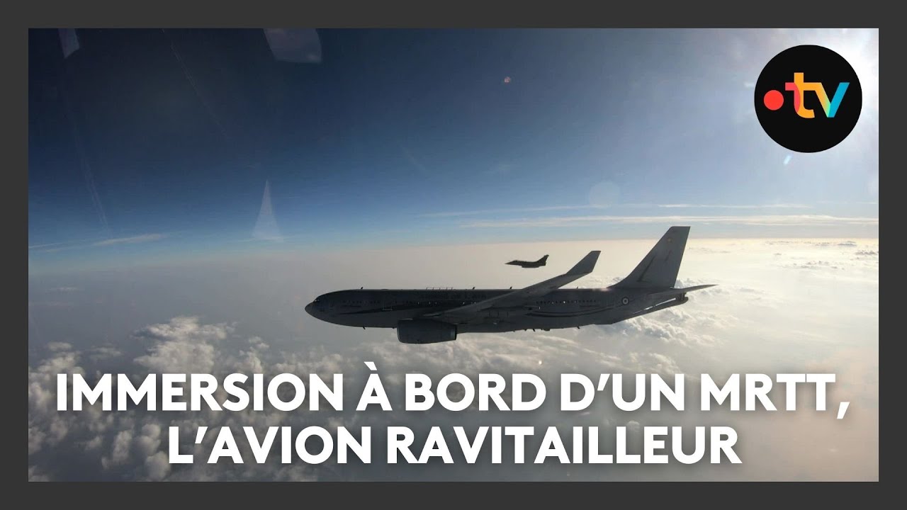 Embarquement à bord d’un MRTT, l’un des 12 avions ravitailleurs de la base aérienne d'Istres