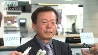 猪瀬知事　ロシアから帰国　五輪招致「手応え十分」（13/06/02）