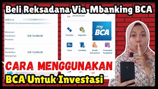 Cara Menggunakan my BCA Untuk Investasi