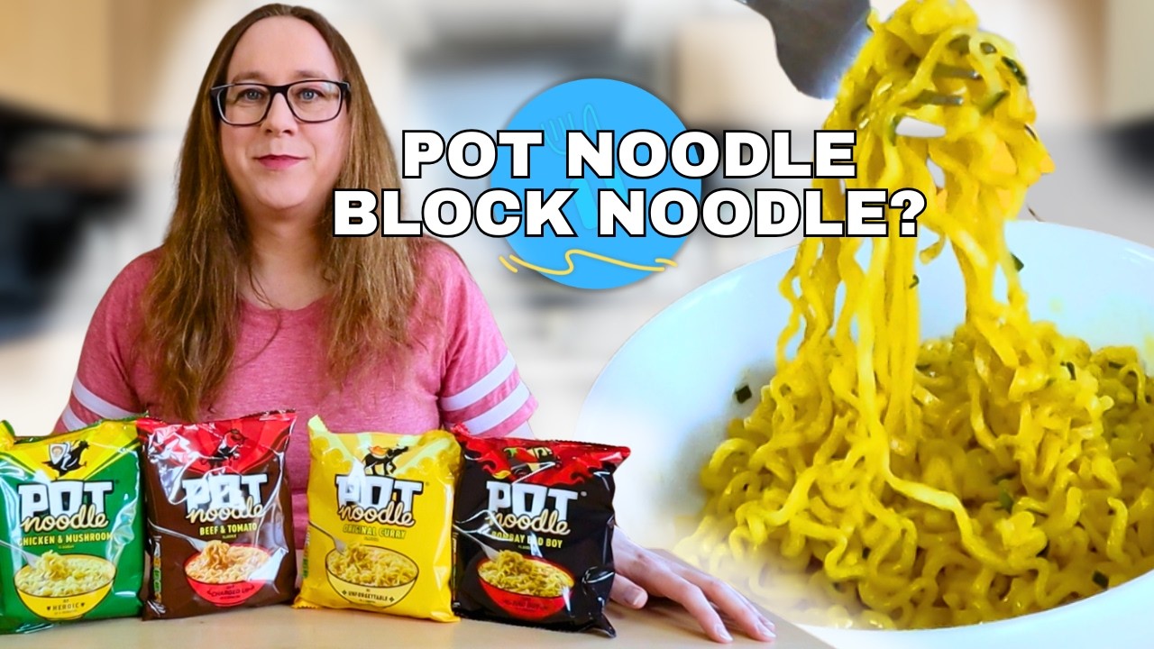 Trying The New Pot Noodle Blocks - Total Game Changer Or Waste Of Money ...