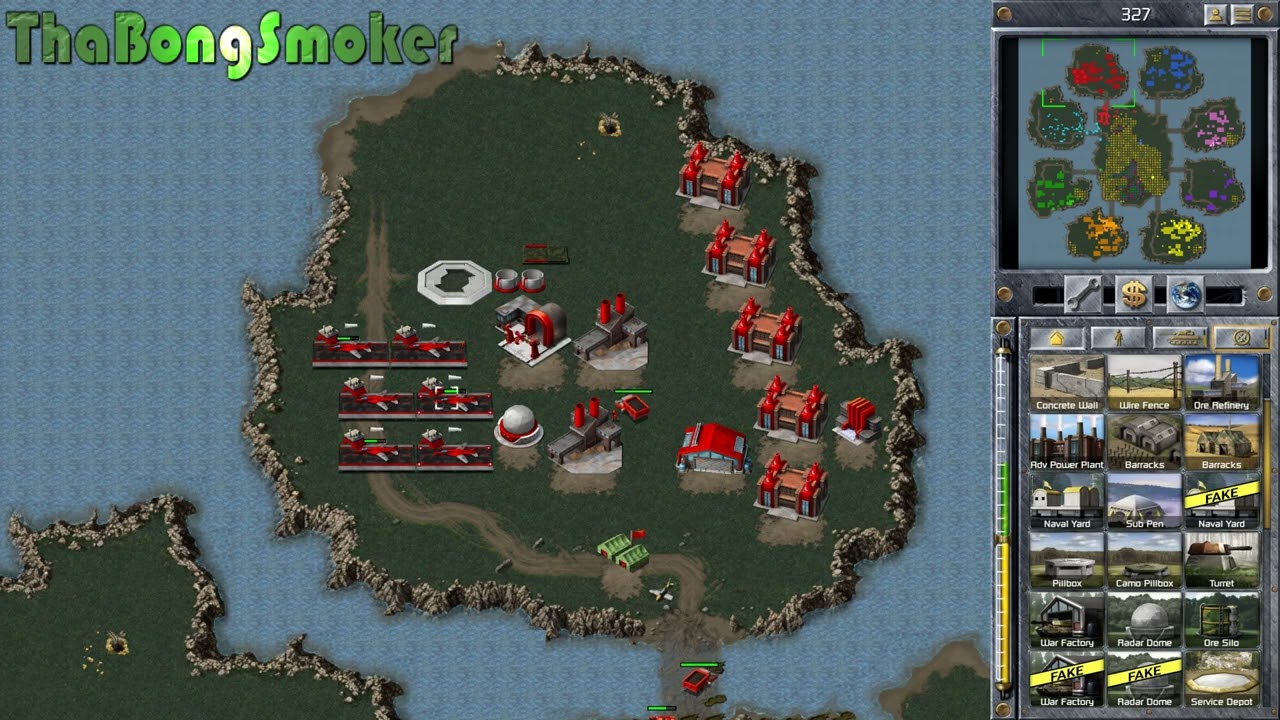 Command and Conquer Remastered Collection Red Alert - One boring FFA skirmish game!