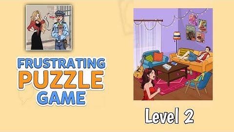 Frustrating Puzzle Game Level 2 walkthrough solution