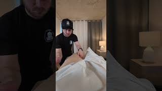 Lying Down Legs Massage - ASMR POV