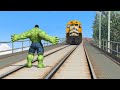 Avengers infinity war (Hulk vs train gta 5)