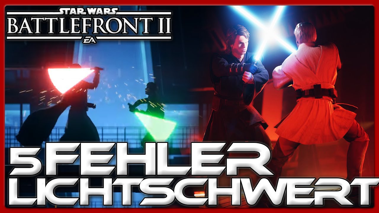 5 typische Fehler im Lichtschwertkampf! - Star Wars Battlefront 2 Tipps und Tricks