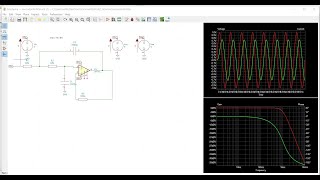 Kicad tutorial 19 : Design and simulation of second order low pass filter using LM741 op-amp