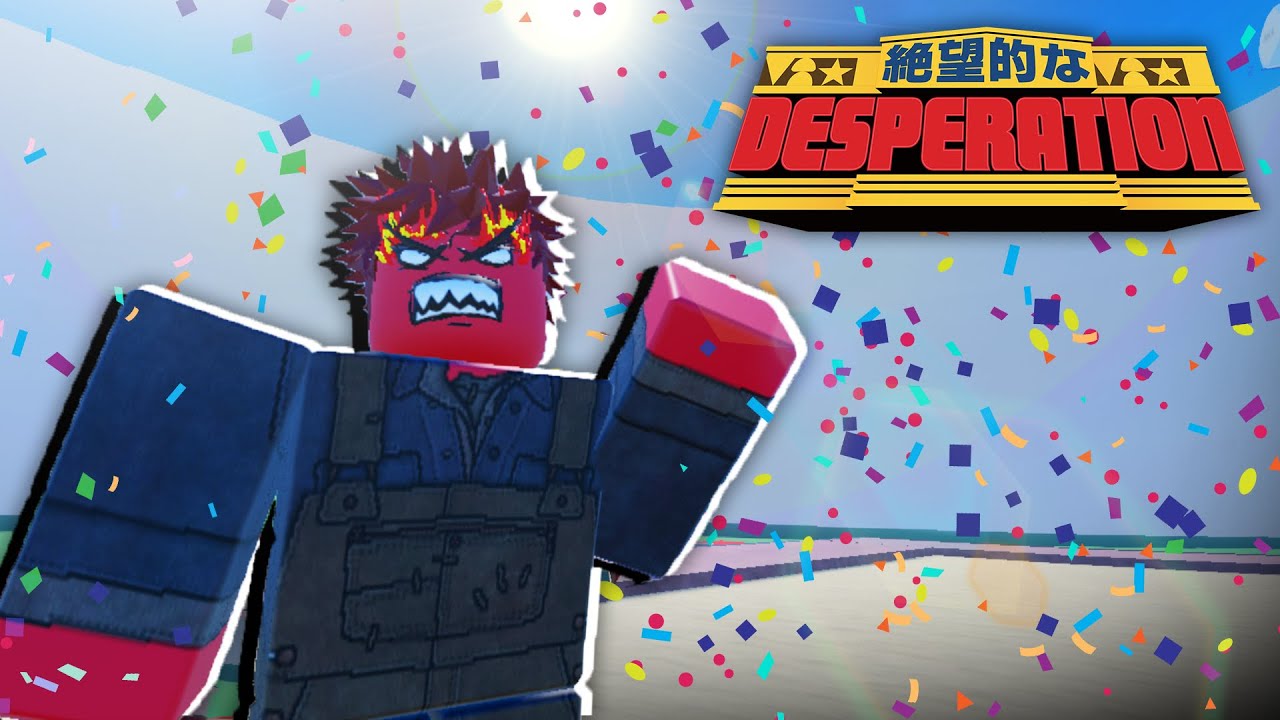 This My Hero Academia Game is PEAK. | Desperation Roblox