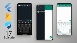 Celebrity WhatsApp Clone Flutter 3.3 Tutorial | EPISODE 17 | Send text message & display it in HomePage Profile