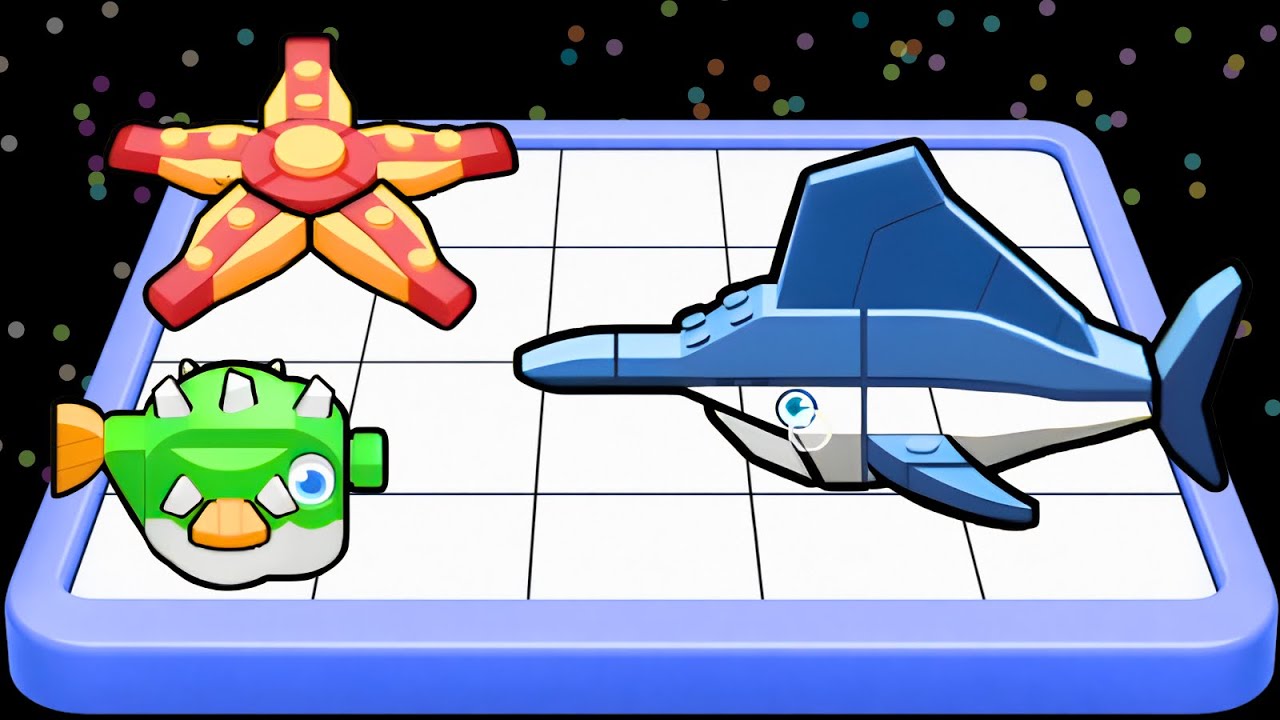 Block Fish Merge Battle Gameplay | Monster Merge MAX LEVEL (Part 4)