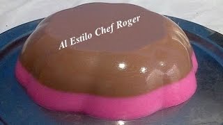 Cornstarch Gelatin, Gelatolina, Chocolate Strawberry Gelatin | Chef Roger screenshot 2