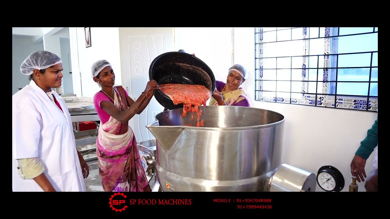Tomato sauce machine manufacturers