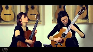 Duo Françaix - Isabella Selder and Eliška Lenhartová playing Blau Mar by Feliu Gasull i Altisent