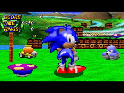 Sonic X-treme recreated in Sonic Robo Blast 2