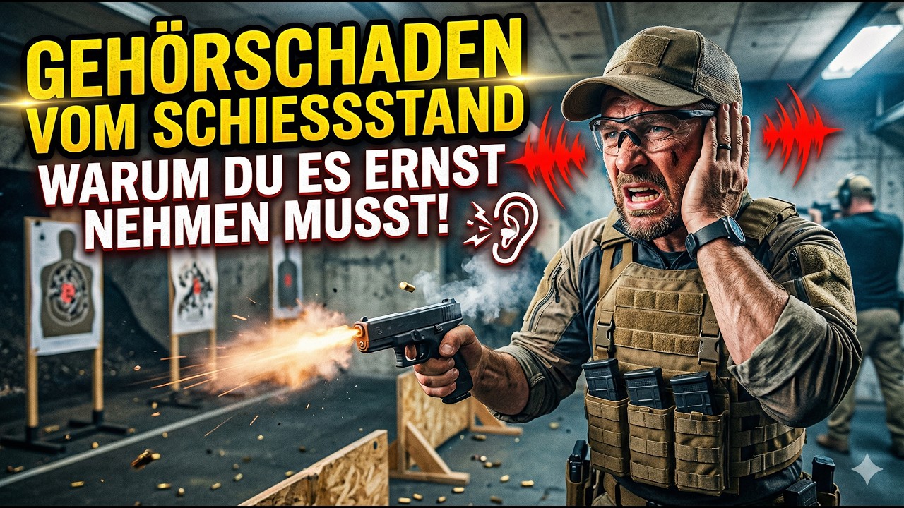 Gehoerschaden vom Schießstand: Warum du es ernst nehmen musst!