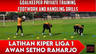 Download Lagu LATIHAN KIPER LIGA 1 | GOALKEEPER TRAINING FOOTWORK AND HANDLING WITH AWAN SETHO RAHARJO MP3