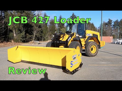 JCB 427 loader REVIEW - YouTube