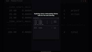 Ltrace: Intercepting Library Calls