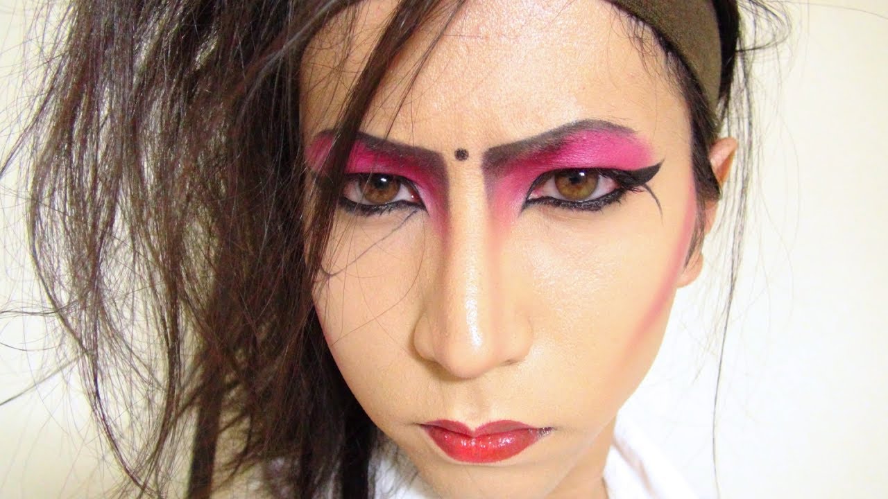 Hideメイク方法 化粧 X Japan Hide Makeup Tutorial Youtube