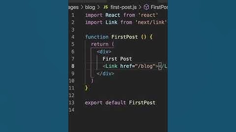 Next.js Link Tutorial #Shorts | by Ali Hayder