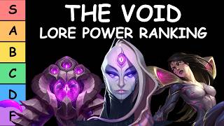 Ranking Every Void Champion from Weakest to Strongest