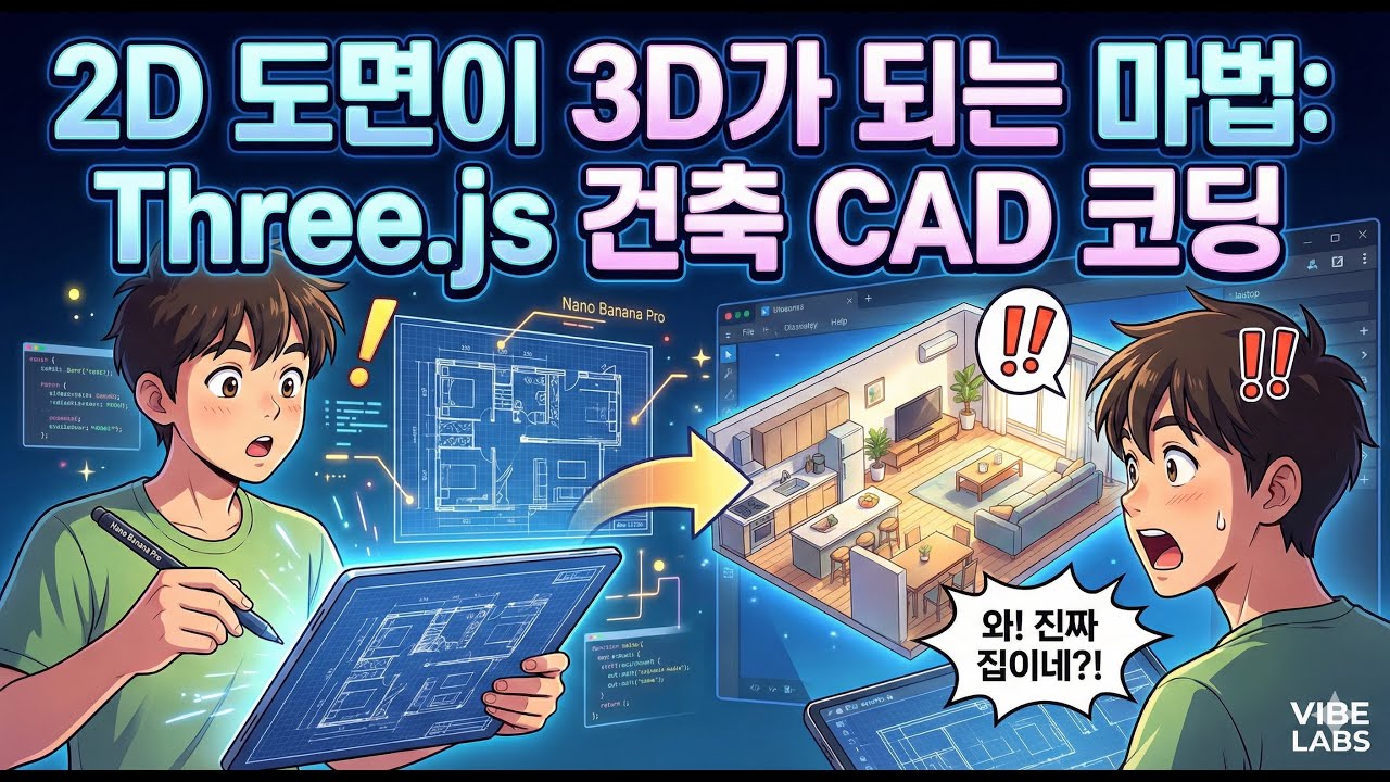 웹에서 짓는 건축: 2D 도면 엔진부터 3D 렌더링까지 직접 구현하기 (Three.js x Canvas)
