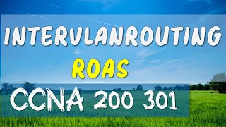 Inter vlan routing - Router on a stick (ROAS )