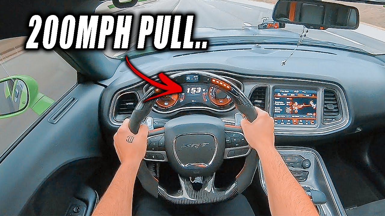 High Speed Pulls in My 1000hp Hellcat Redeye!