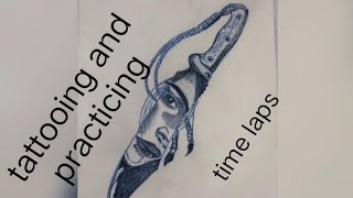 Tattooing And Praticing Onfake Skin .3Rl.7Rs.11Rm