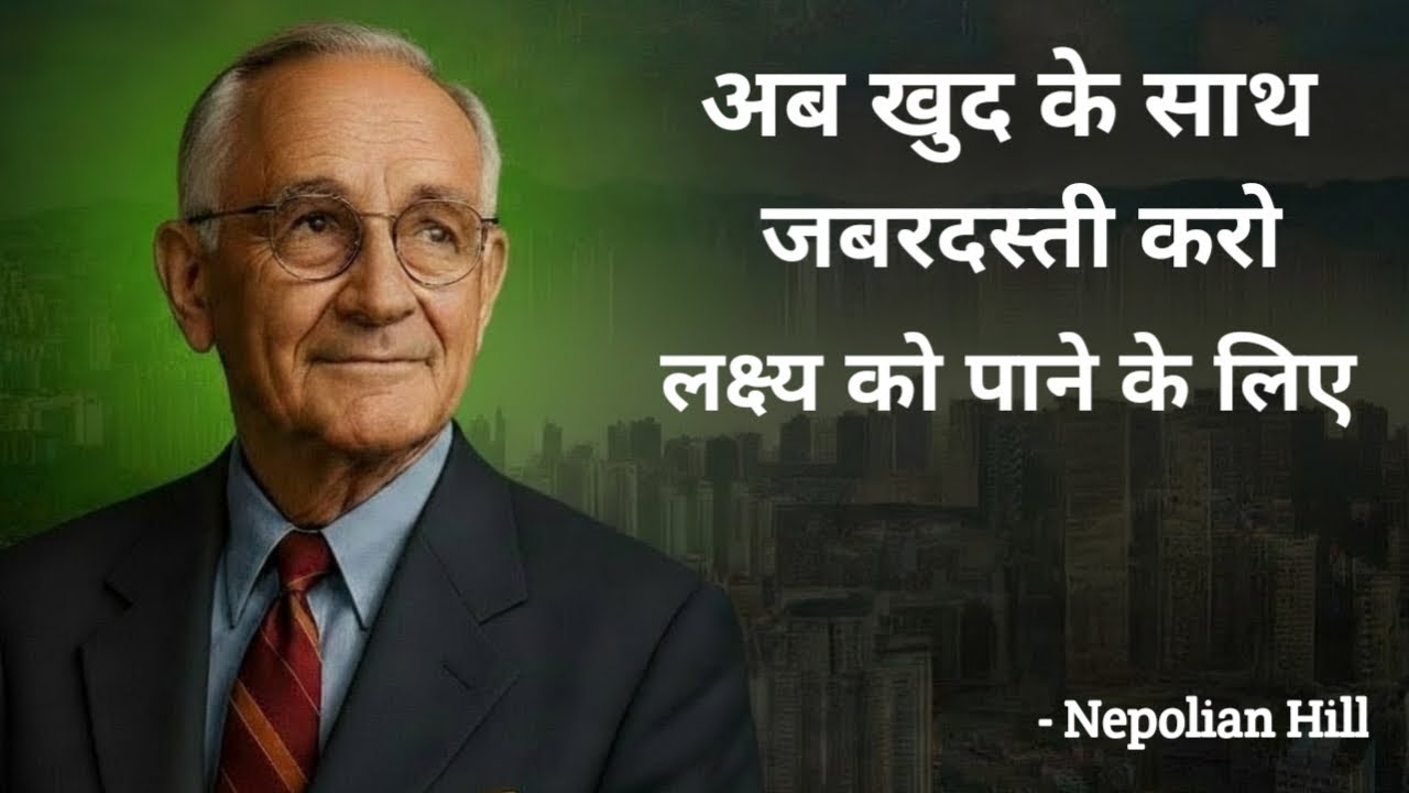 कैसे खुद को काम करने के लिए मजबूर करें और अपने सपनों को कम समय में पूरा करें|NepolianHill Brain Hack