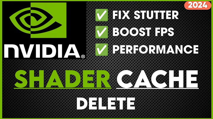 Boost Gaming Performance: Clear NVIDIA Shader Cache