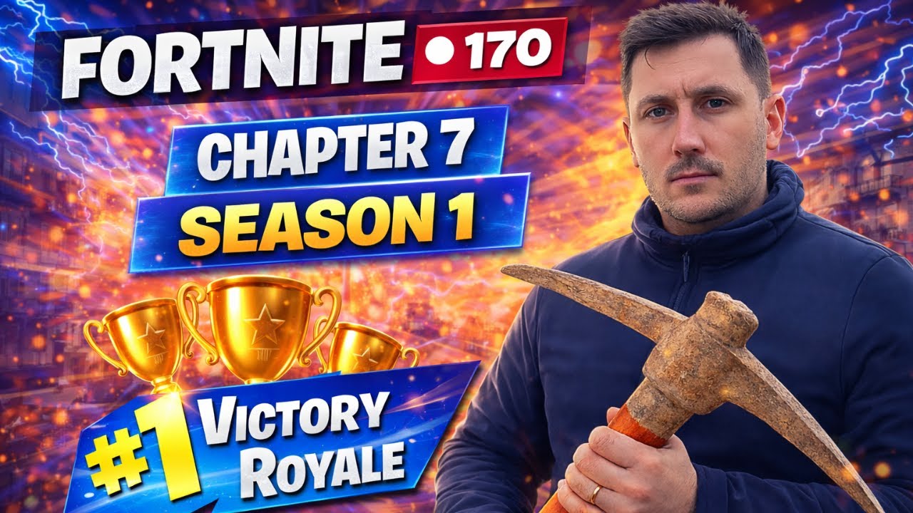 Fortnite Chapter 7 Season 1 Live 170 Gameplay | Victory Royale