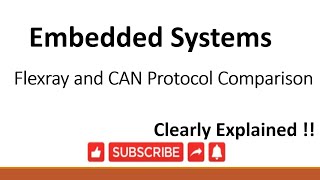 [ES-EN-52]Flexray and CAN Protocol Comparison || CAN vs Flexray