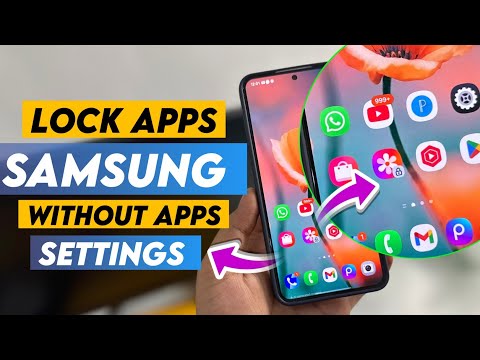 How to lock apps on samsung | Samsung app lock settings | samsung app lock kaise kare |  samsung App