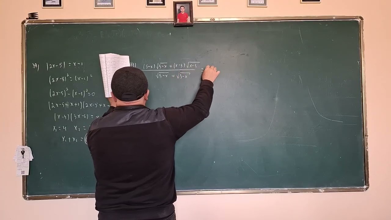 Toplu I (2019). Modul işarəsi daxilində dəyişəni olan tənliklər. İrrasional tənliklər. 83-110