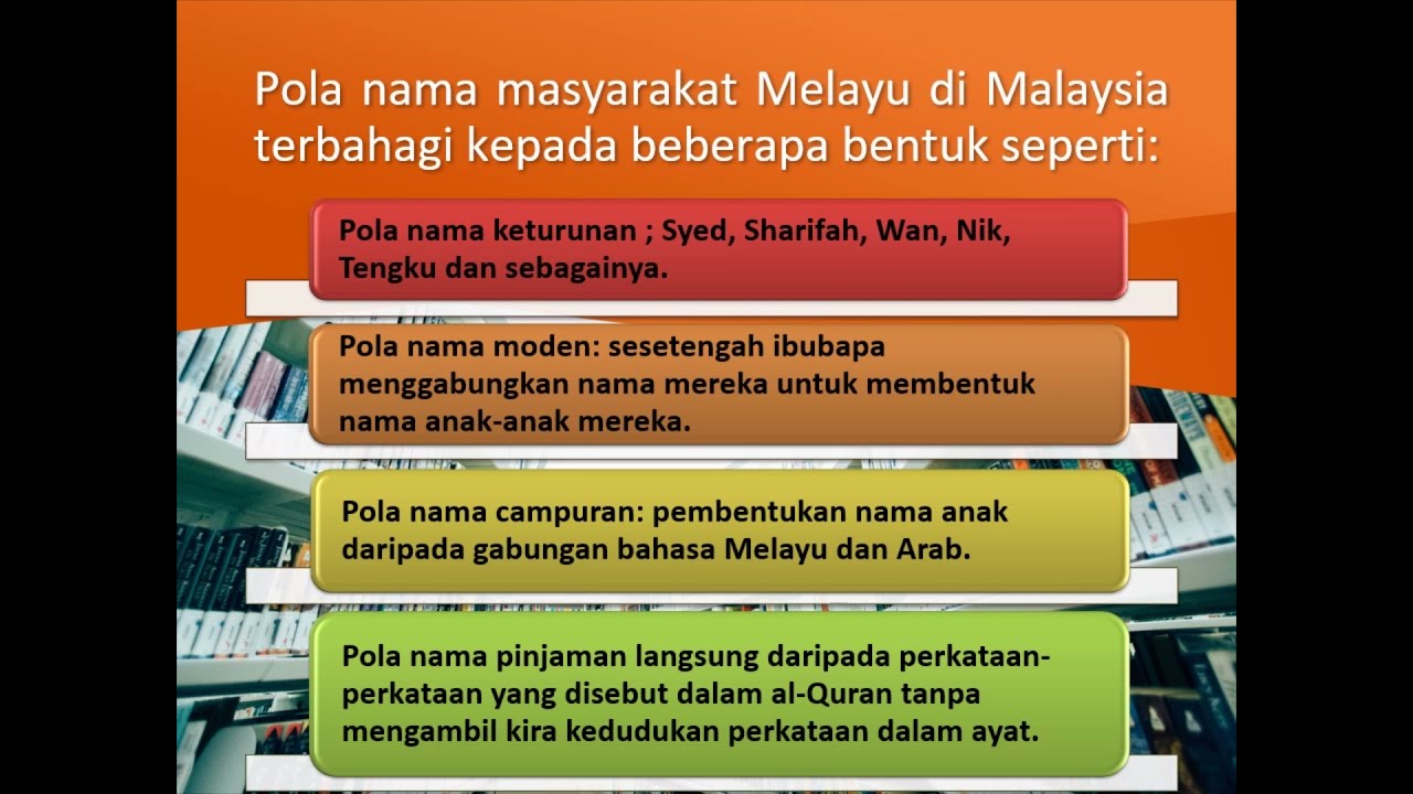 Kesalahan Sintaksis Dan Morfologi Bahasa Arab Dalam Pemberian Nama Masyarakat Melayu Youtube