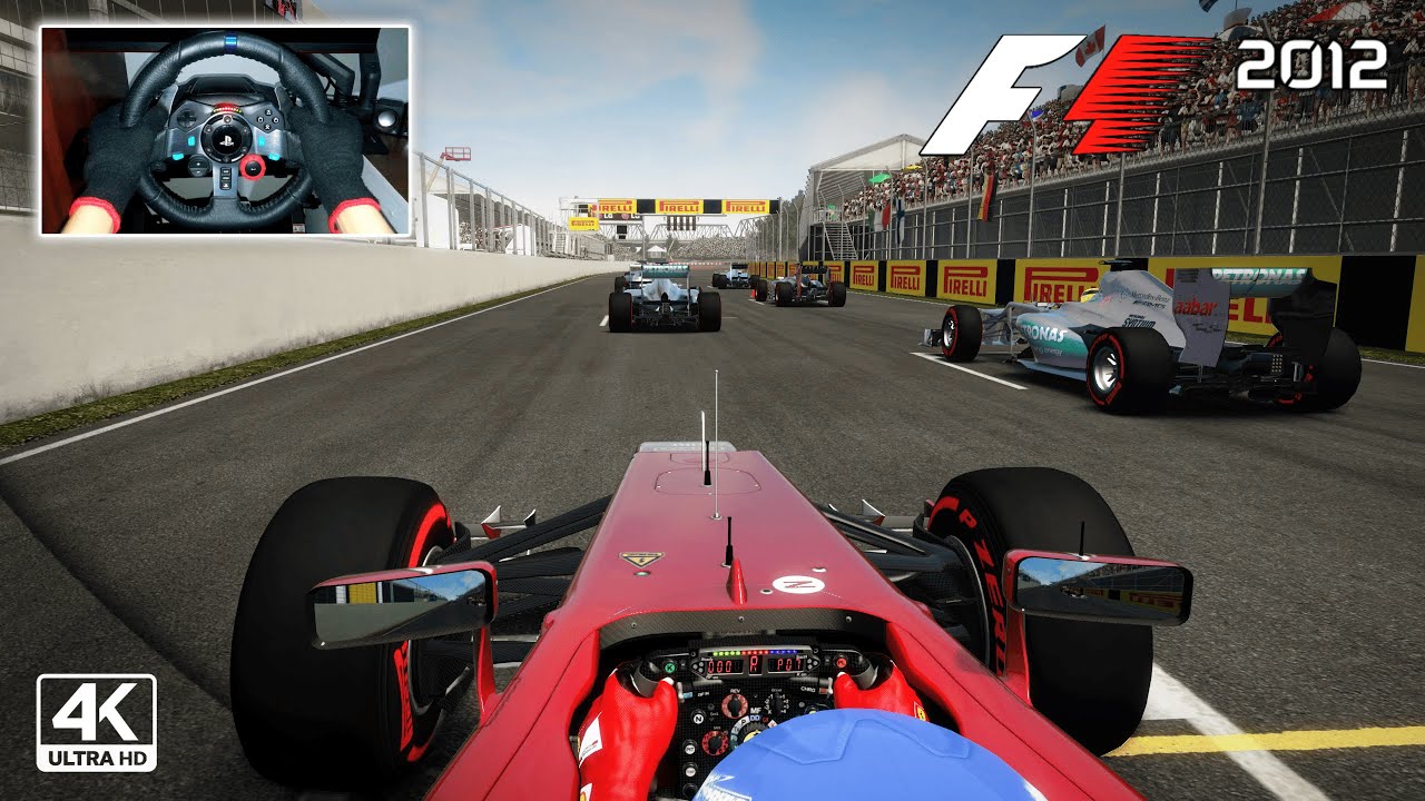 F1 2012 Coop Career w/ @PacifistCyber | 2012 Canadian Grand Prix | Logitech G29 Gameplay