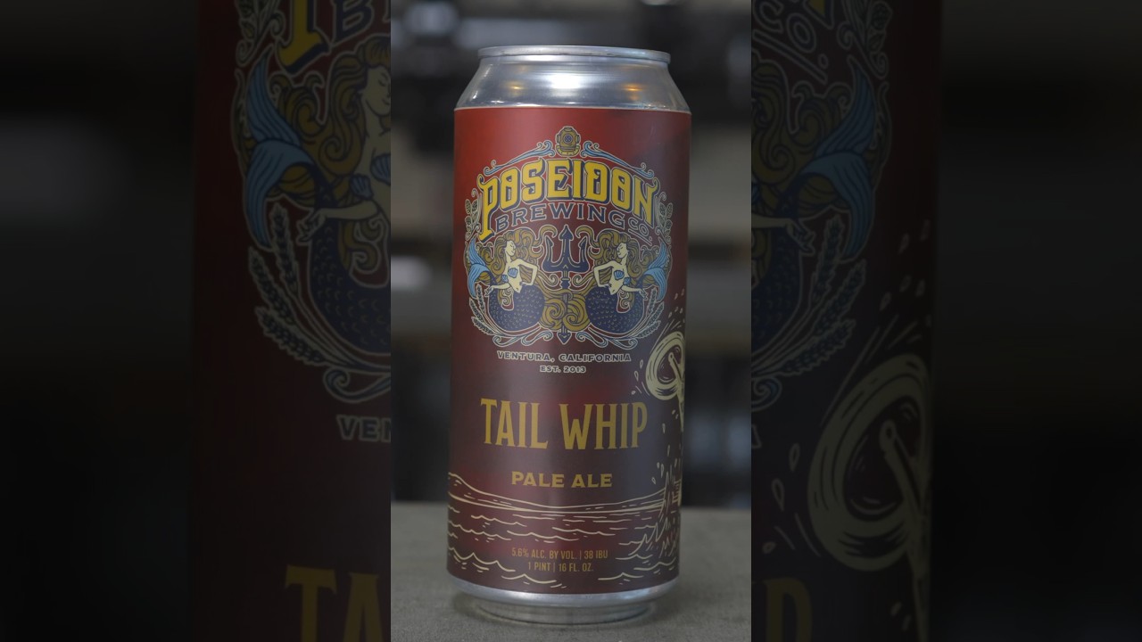 Poseidon Brewing Co x Visit Ventura: X Games Exclusive Collab Beer! 🍺 